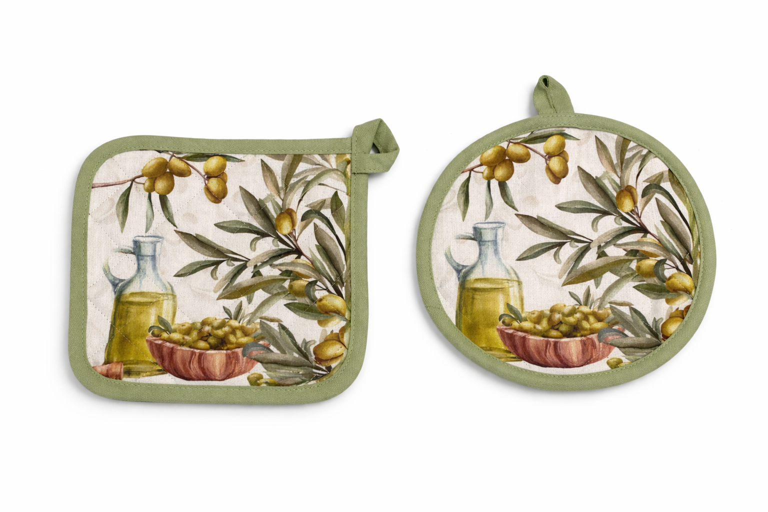 SET COORDINATO GREMBIULE E COPPIA PRESINE ELIANA