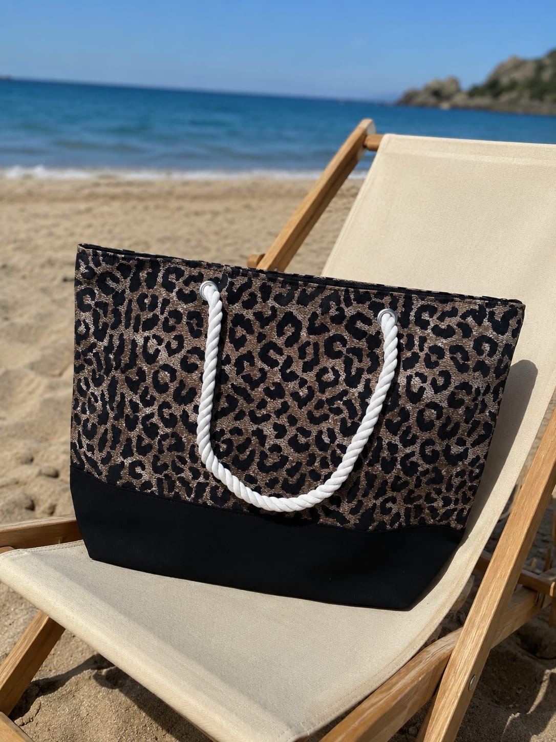 BORSA MARE FANTASIA MACULATA LEO