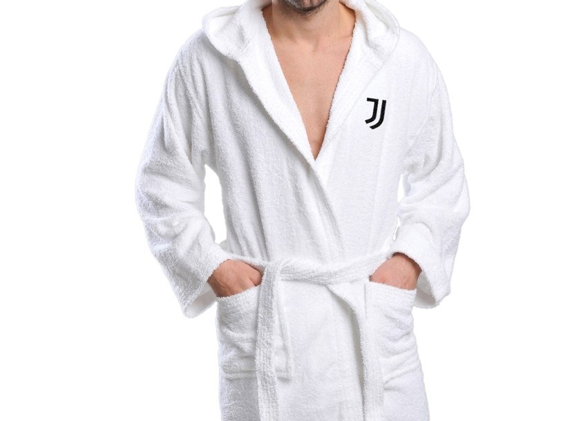 ACCAPPATOIO UFFICIALE JUVENTUS 100% SPUGNA DI COTONE