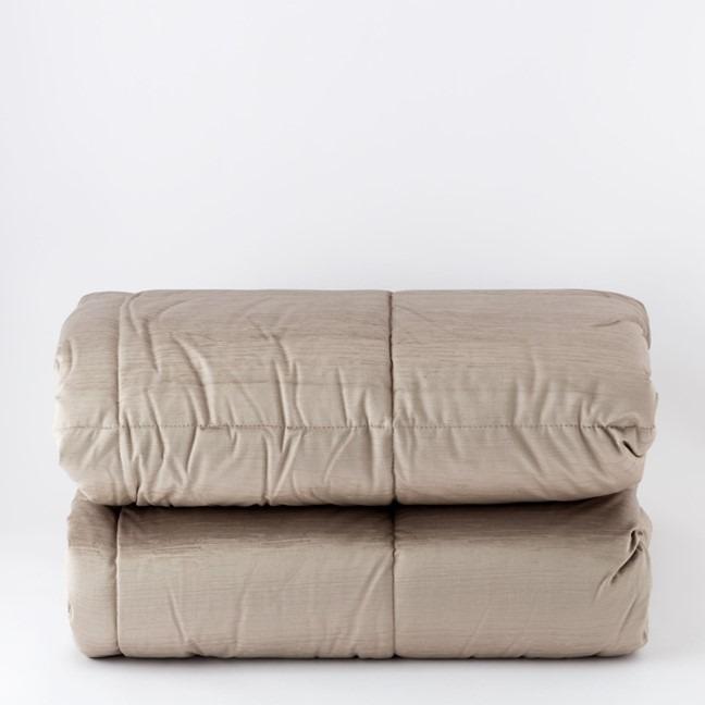 TRAPUNTA MATRIMONIALE IN VELLUTO MILLERIGHE AILON