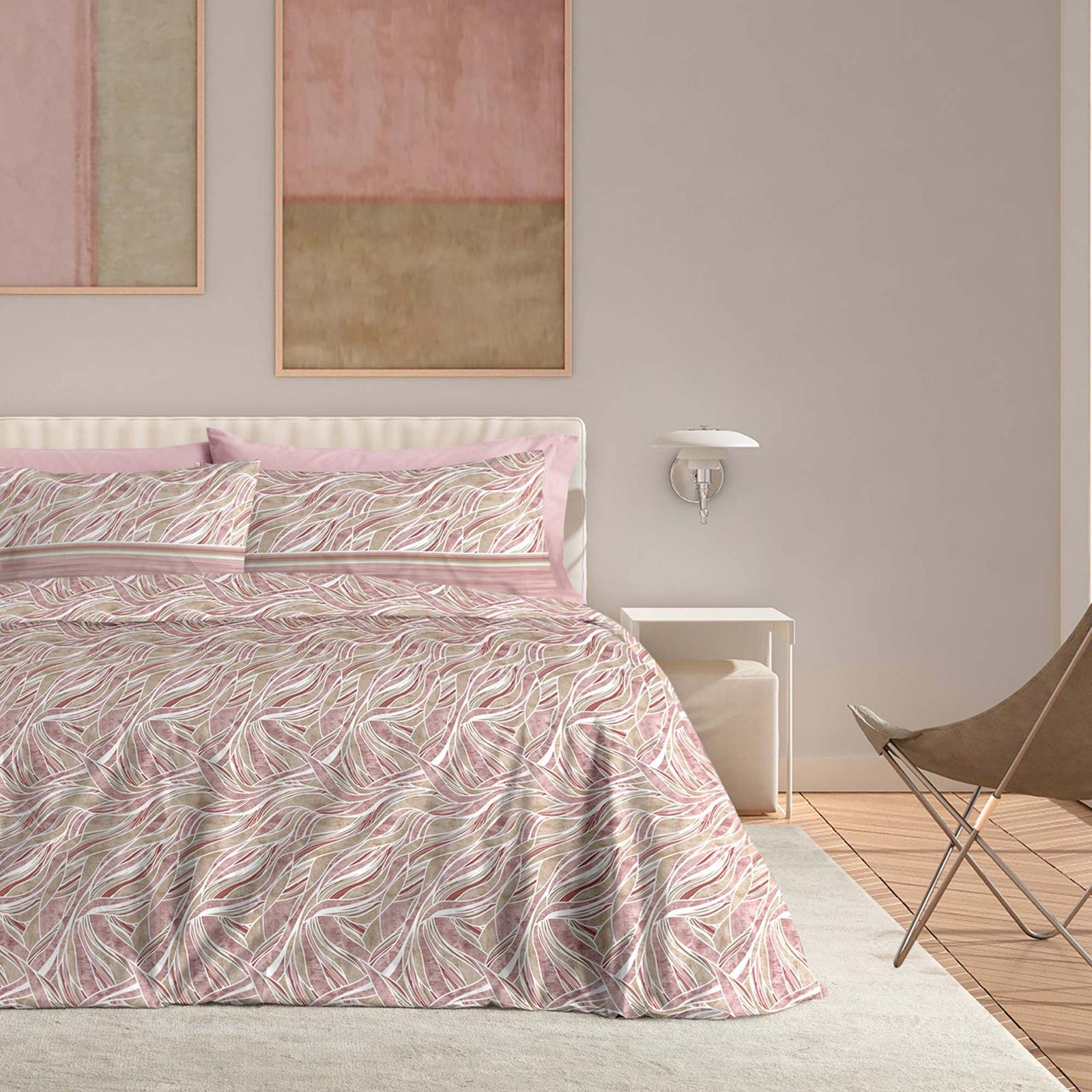 SACCO COPRIPIUMINO IN COTONE FANTASIA GEOMETRICA