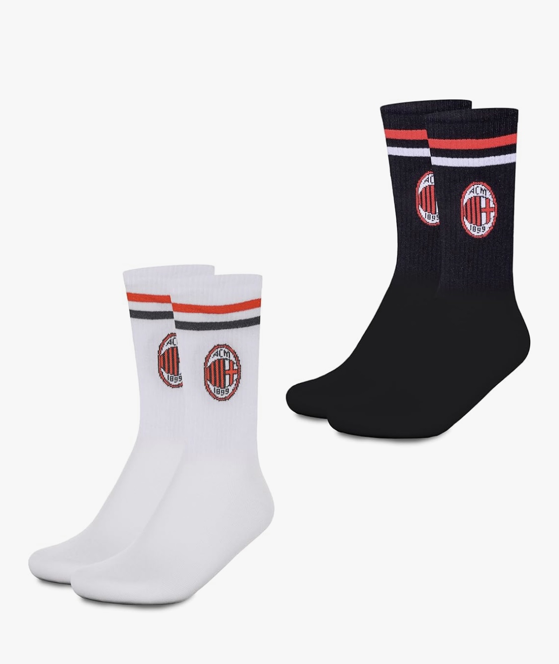 2 PAIA CALZE MILAN UFFICIALI