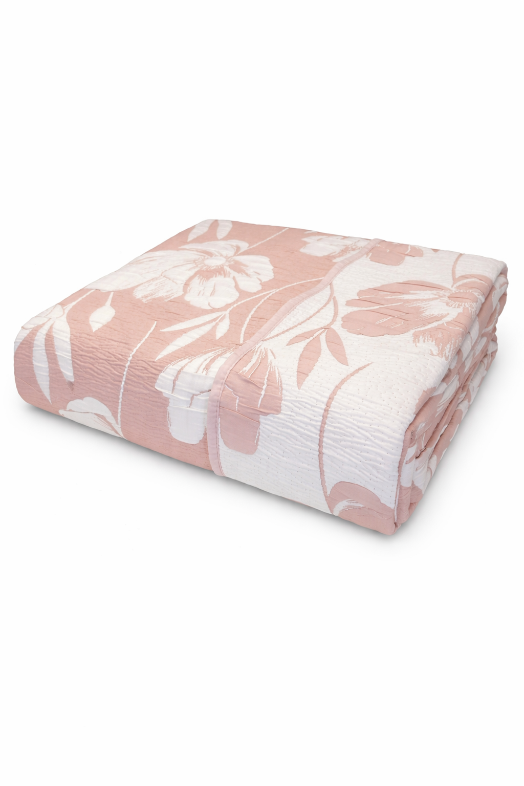 COPRILETTO JACQUARD MATRIMONIALE FANTASIA FLOREALE MIRELLA