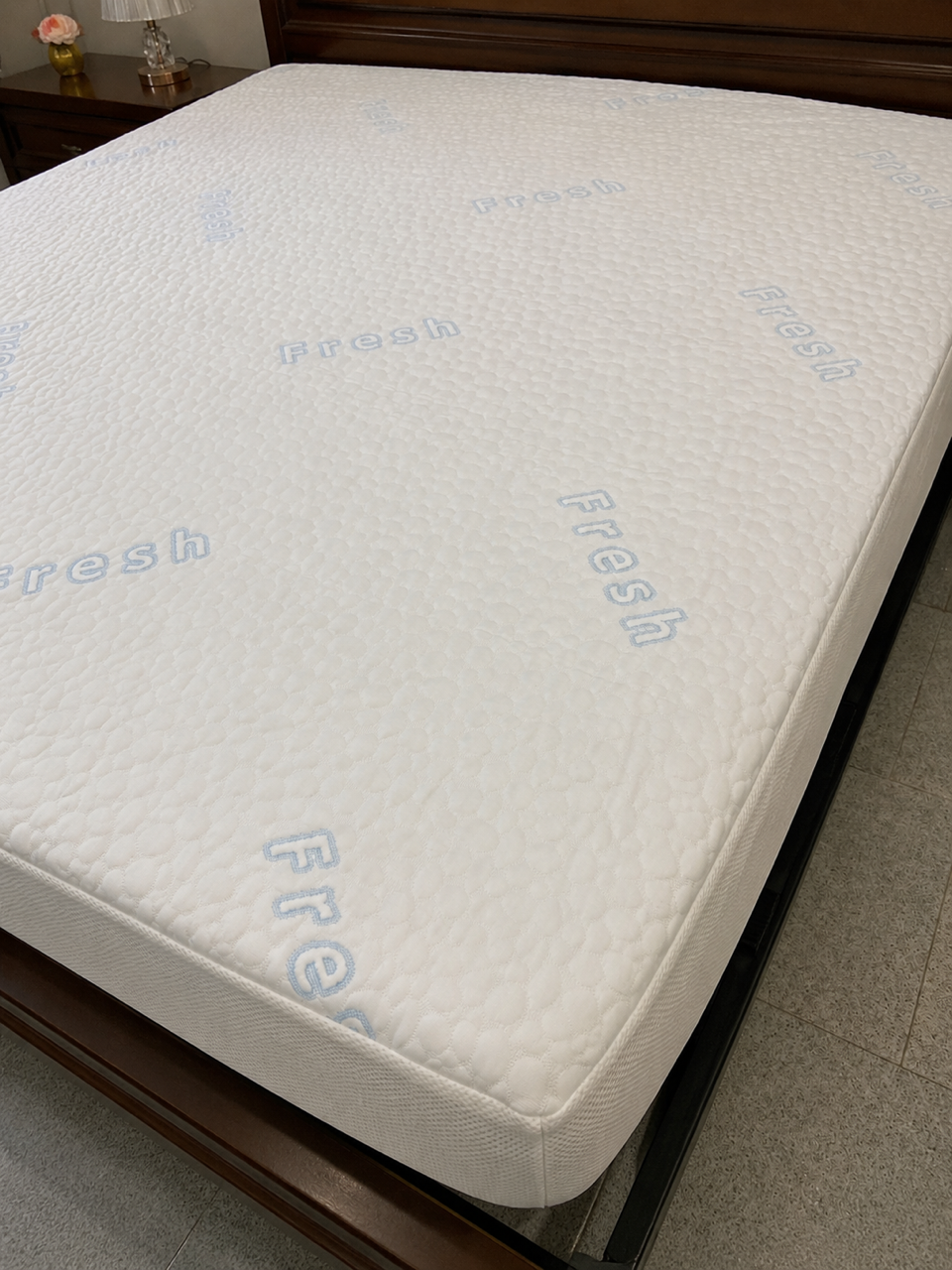 COPRIMATERASSO JACQUARD EFFETTO RINFRESCANTE