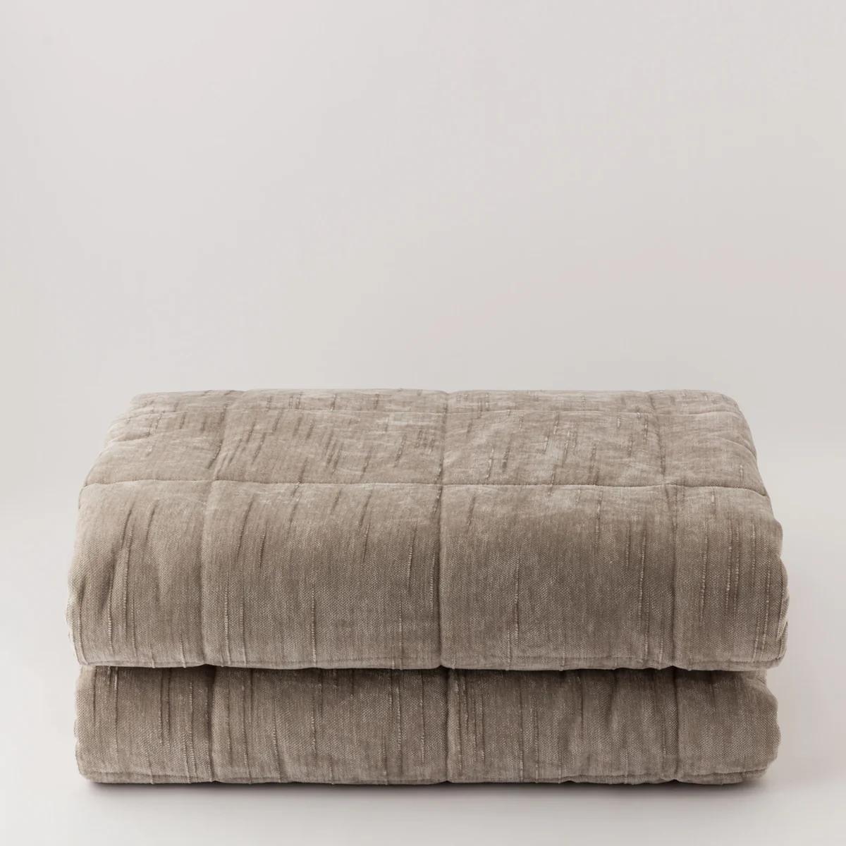 TRAPUNTA RIVIERA MATRIMONIALE 250GR IN CINIGLIA TINTA UNITA LOREY