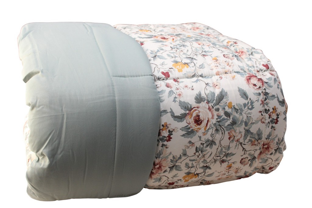 TRAPUNTA MATRIMONIALE FANTASIA FLOREALE DOUBLE FACE RORY