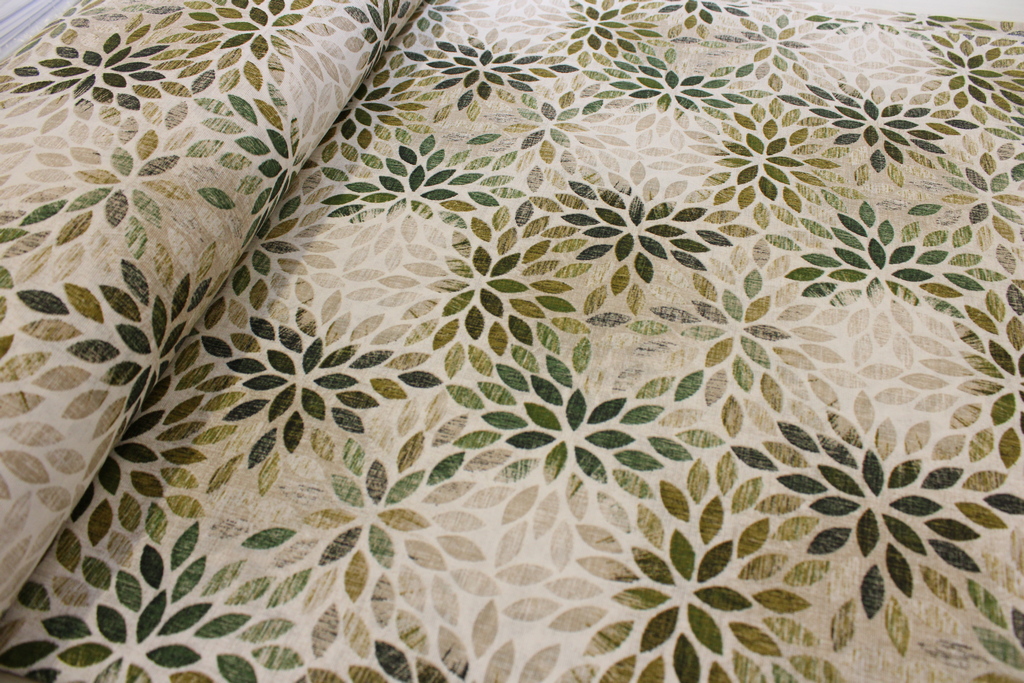 TESSUTO H280 IN PANAMA DI COTONE FANTASIA ASTRATTA