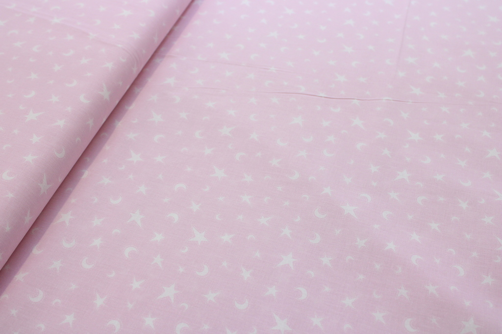 TESSUTO H140 IN COTONE FANTASIA CON STELLINE