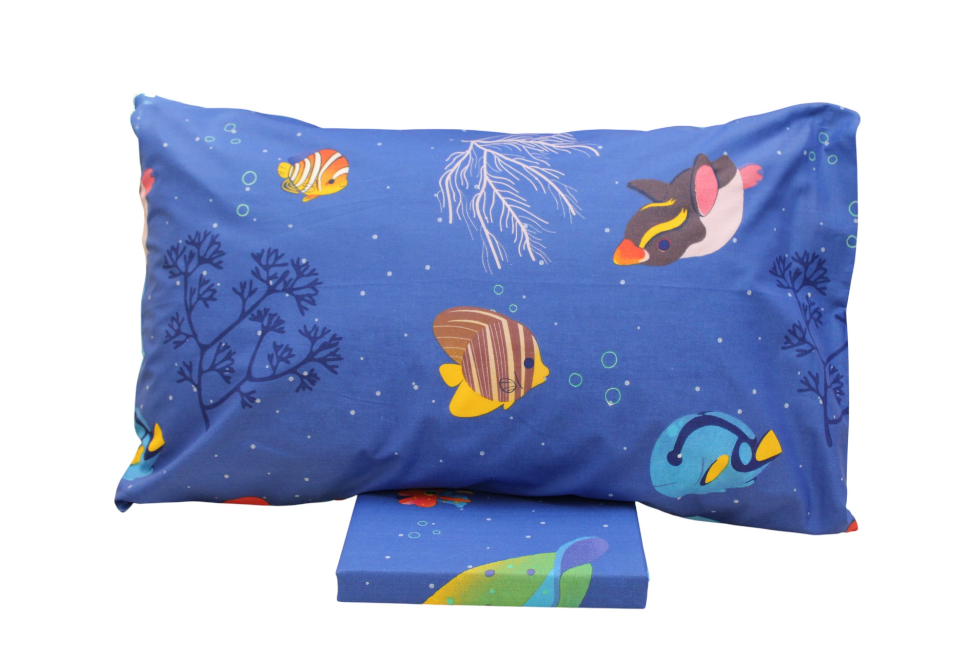 COMPLETO LENZUOLA SINGOLO FANTASIA MARINA 