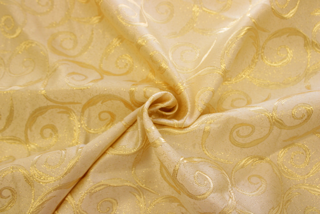 TESSUTO H3 IN RASO LUREX POLIESTERE 
